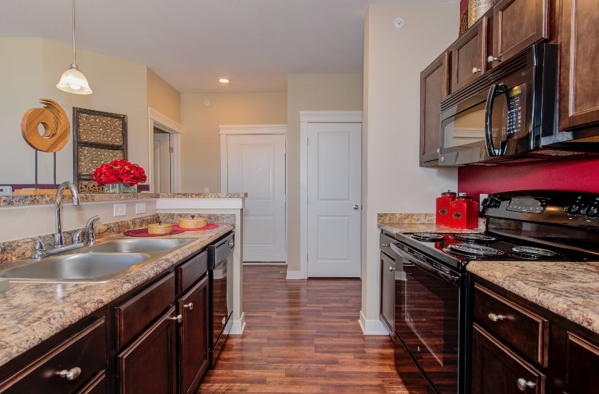 Fishers model kitchen